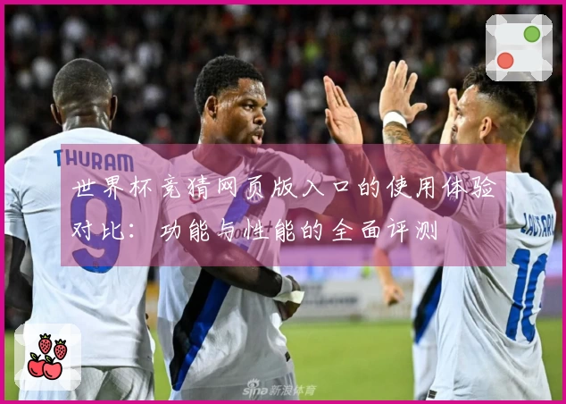 世界杯竞猜网页版入口的使用体验对比：功能与性能的全面评测